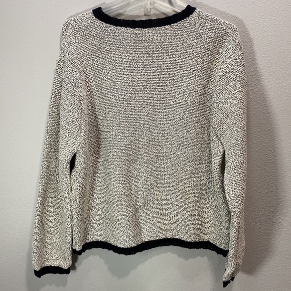 Habitat clothes to live in sweater cardigan black and white - Picture 5 of 7